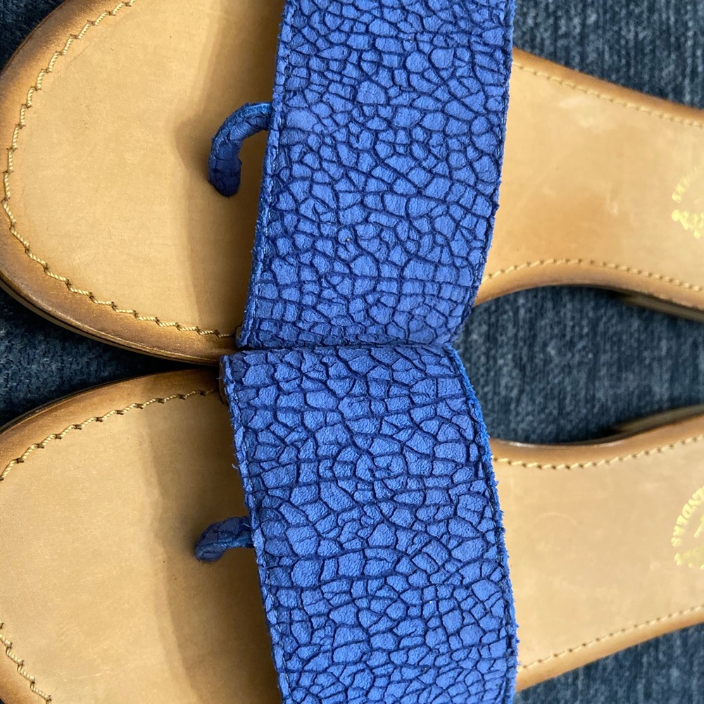 SEYCHELLES Electric Blue Sandals